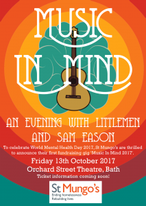 Littlemen & Sam Eason charity gig. @ Orchard Street Theatre | England | United Kingdom